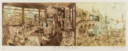 Chris Orr (b.1943) The Power of the Church, 2000 1/30, signed, dated, titled, and numbered in pencil