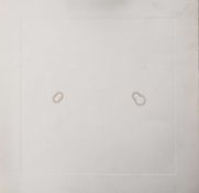 Tess Jaray (b.1937) Untitled, circa 1970 signed and inscribed in pencil (in the margin) etching