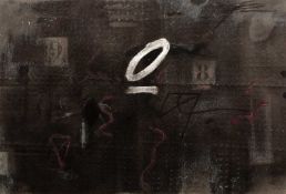 Antoni Tapies (1923-2012) Untitled offset lithograph 38 x 55cm.