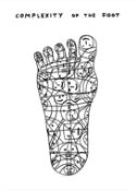 David Shrigley (b.1968) Complexity of the Foot, 2020 from the Black and White #2 Series limited