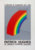 Patrick Hughes (b.1939) A Decade of Rainbows 1970-1980 for the Angela Flowers Gallery screenprint 90