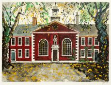 John Piper (1903-1992) Geffrye Museum (Levinson 379), 1985 25/100, signed and numbered in pencil (in