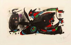 Joan Miró (1893-1983) Escultor - Great Britain,. 1974 33/100, signed and numbered in pencil