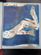 Hughie O'Donoghue (b.1953) Immersion II, and Immersion I, 2003 8/100, both signed, titled, dated,