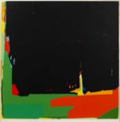 Mario Dubsky (1939-1985) Red & Green, 1972 46/125, signed, dated, titled, and numbered in pencil (in