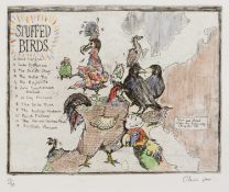 Chris Orr (b.1943) Stuffed Birds, 1987 17/30, signed and numbered in pencil (in the margin)