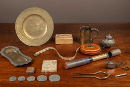 A collection of various items
