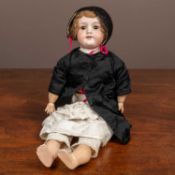 A bisque headed Armand Marseille doll