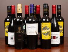 Six bottles of The Bird Showdown Californian Malbec