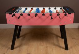 A modern Jaques Table Football table