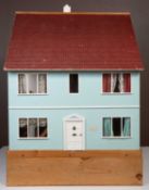 A dolls house and contents