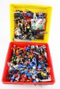 A collection of Lego Technics.