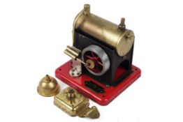 A Mamod 'Junior' model steam engine.