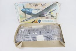 An Airfix North American P-51D Mustang set.