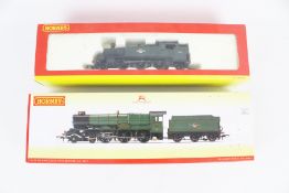 Two Hornby OO gauge steam locomotives.