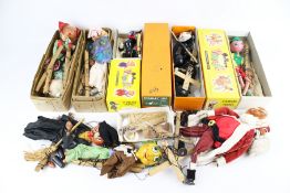 A collection of Pelham puppets.