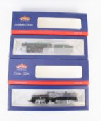 Two Bachmann OO gauge steam locomotives and tenders.