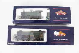 Two Bachmann OO gauge steam locomotives and tenders.