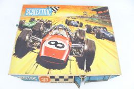 A Scalextric Sports 31 set.