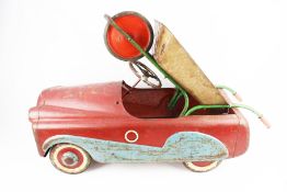 Two Tri-ang tinplate toys.