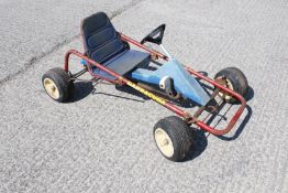 A Barracuda go-cart.