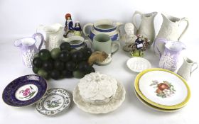 A collection of assorted jugs, etc. Max.