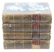 Vintage books: Four volumes of 'Parliamentary Gazetter', 1843, A Fullerton & Co.