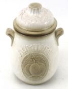 A vintage retro Rumtopf West German storage jar and lid. Numbered 801-28.