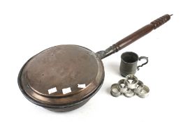 A Victorian bed pan.