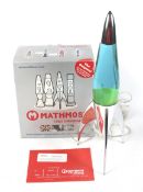 A retro Mathmos 'Telstar' lava lamp, boxed.