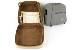 A 1950s Aspectar 150 miniature slide projector.