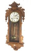 A 20th century American wall clock.