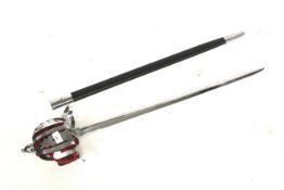 A reproduction sword.