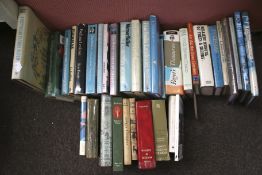A collection of horticultural books.