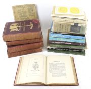 A collection of books.