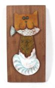 A Hornsea Muramic handcrafted wall plaque.