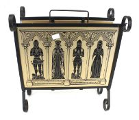 A novelty newspaper rack.