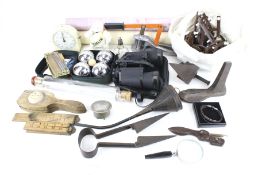 An assortment of collectables.