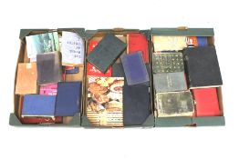 A collection of books.