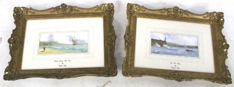 Two contemporary Digby Page watercolours.