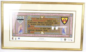 A Matthew Grayson signed limited edition print.