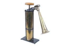 A 'Tyfon' Patent Marin Manuel foghorn made by Knockums Mek Verkstad, Malmo, Sweden.