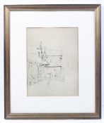 William James Mullen (1812-1845), pencil drawing. 'St Leonards Lane', labelled verso, 29.