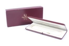 A cultured-pearl single row necklace on a 9ct gold clasp. The 63 uniform 5.5-5.