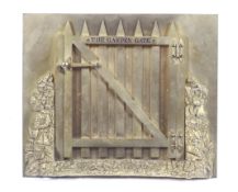 1846 G Betjemann & Sons no 34 Oromolu unusual easel double photograph frame,