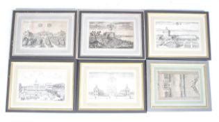 Six 18th/19th century engravings.
