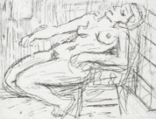 Leon Kossoff (1926-2019), etching 88/100, 'Fidelma II' signed and dated 1984 lower right,