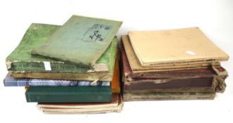 A collection of car manuals.