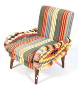 A contemporary armchair.