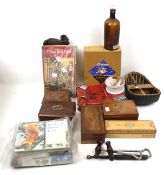 An assortment of collectables.